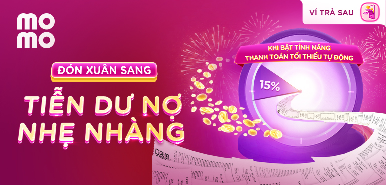 Ví Trả Sau MoMo liên tục cập nhật tính năng mới — hạn mức được cấp tự động dựa trên lịch sử giao dịch